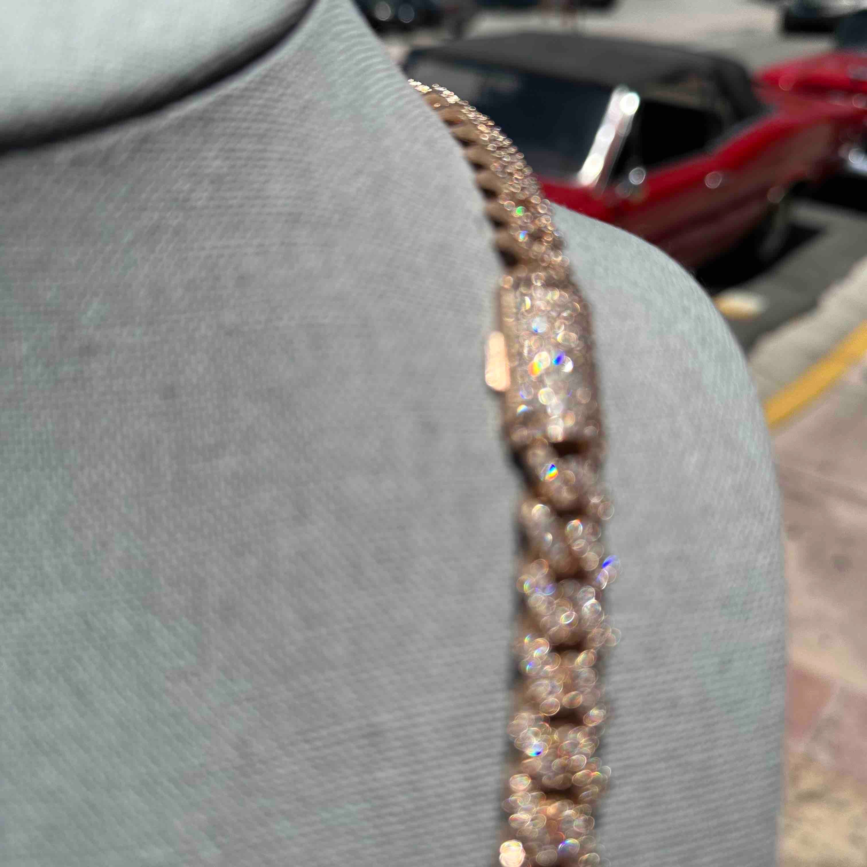 iced out cuban chain