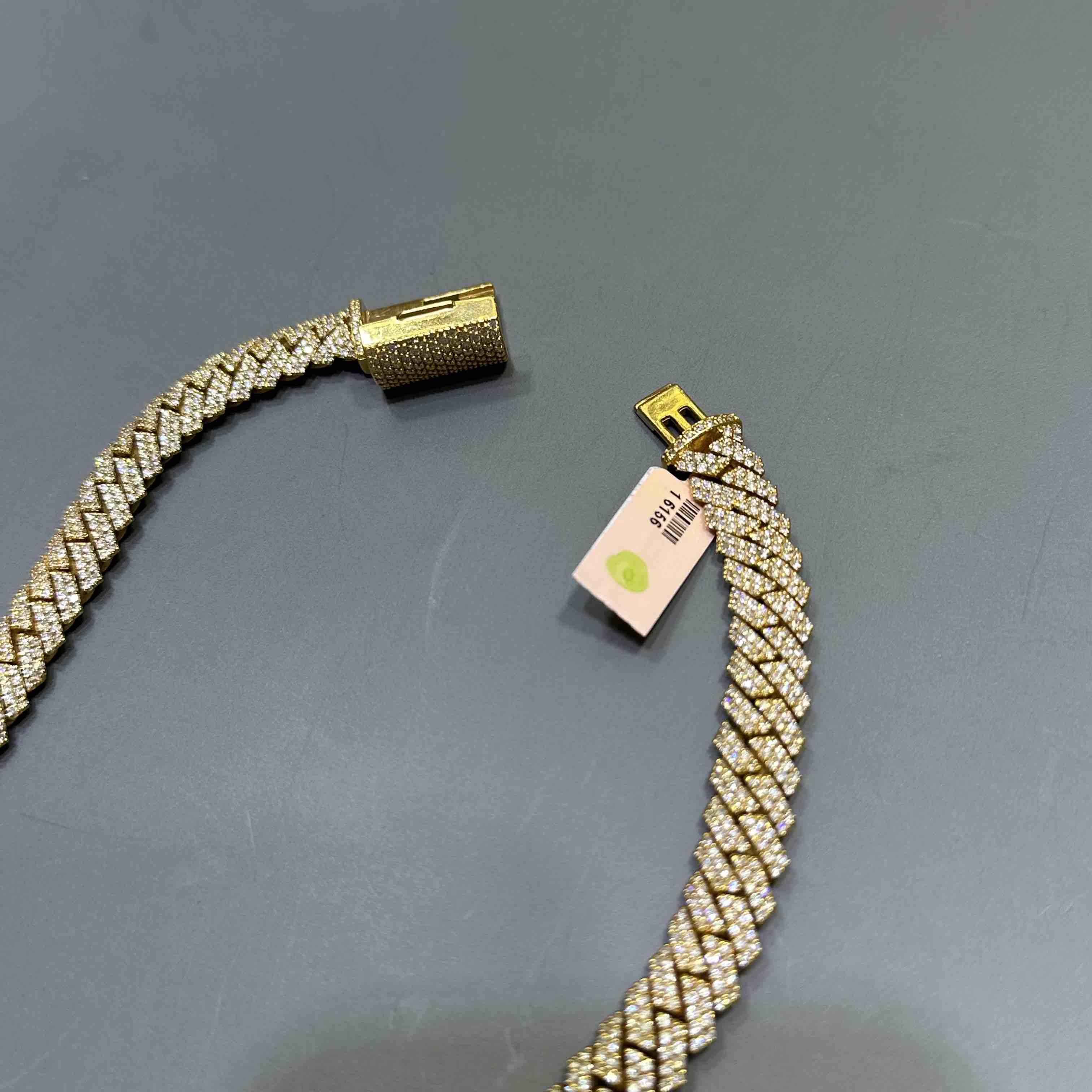  Iced Out Prong Cuban Link