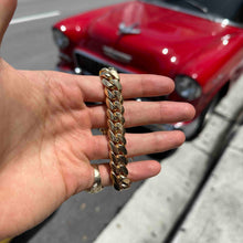  10K CUBAN LINK BRACELET 12.5mm 92 G