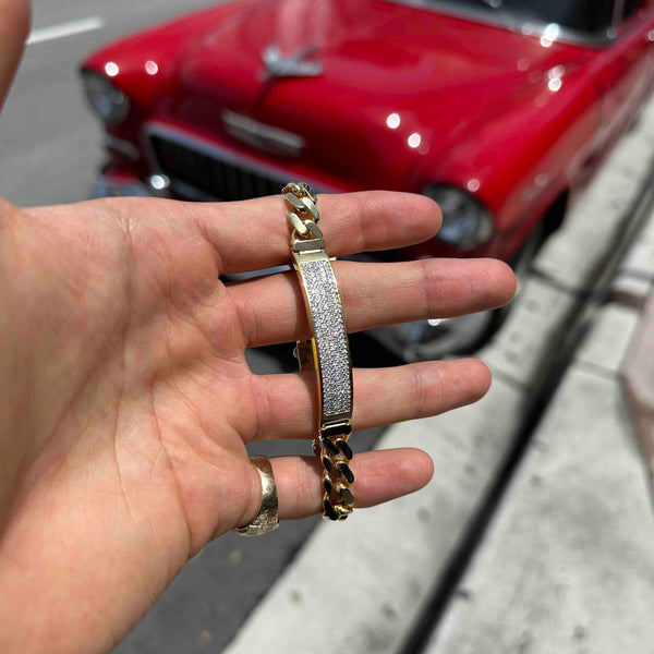 Classic Western Large Cuban Link Bracelet