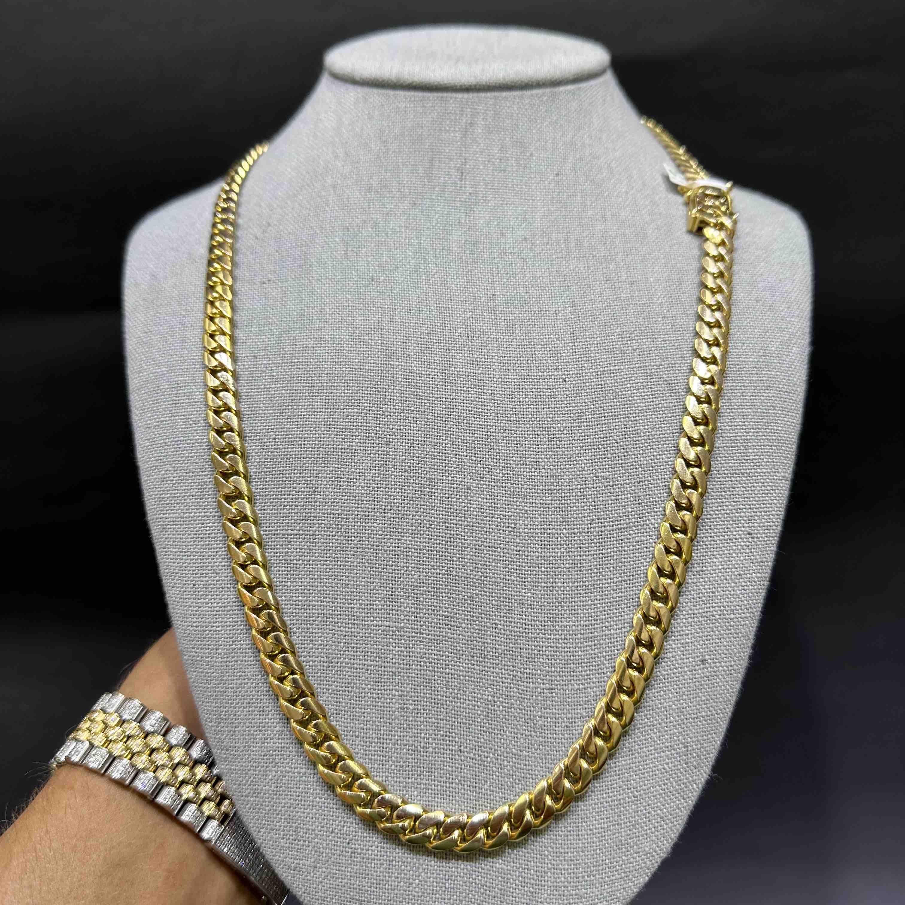 Gram Gold Gold Cuban Link Chain 24k 100g Gold Chain Price 9999 24k