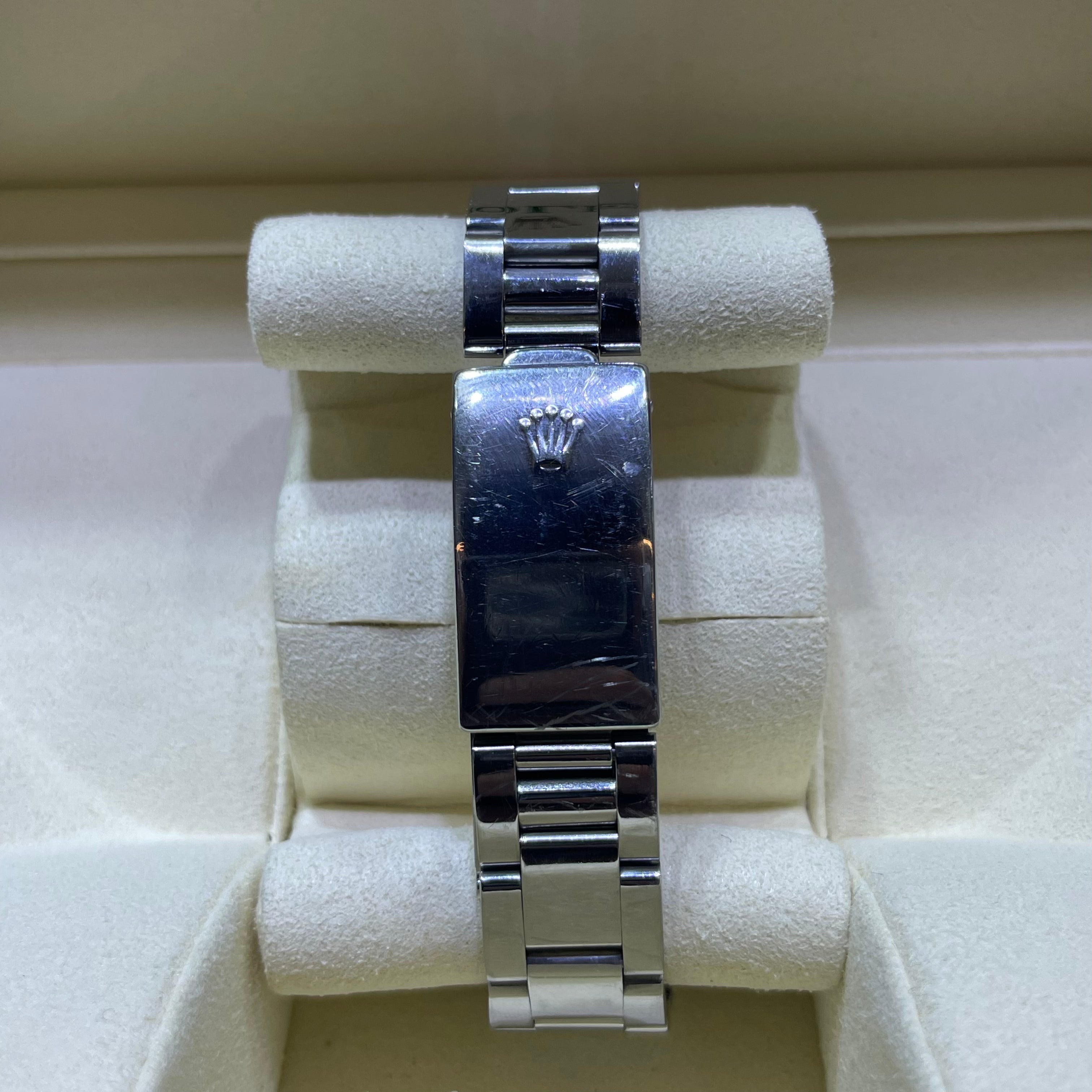Men's Diamond Watch Rolex Datejust 36mm Blue Dial