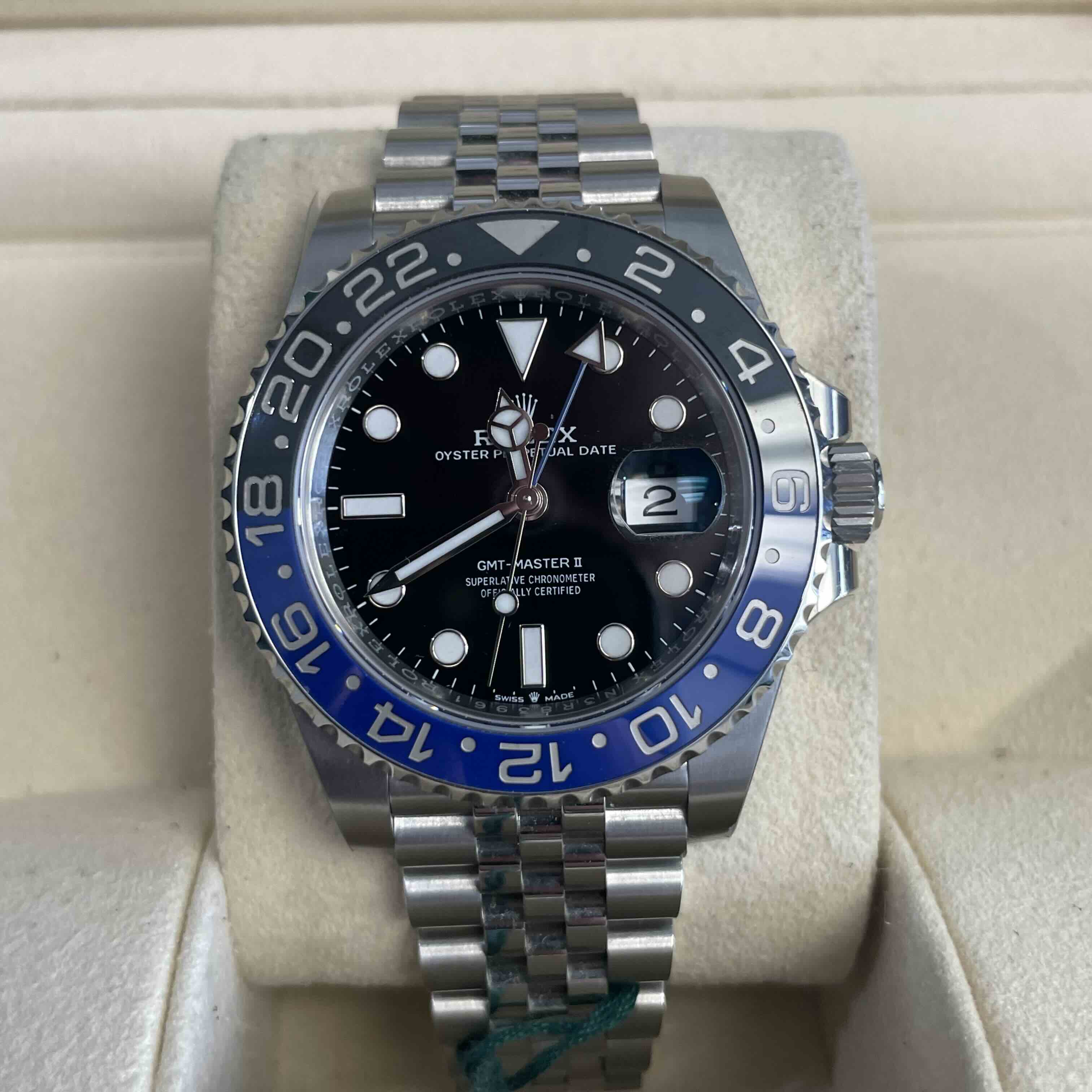 40mm Rolex GMT Master II Batgirl