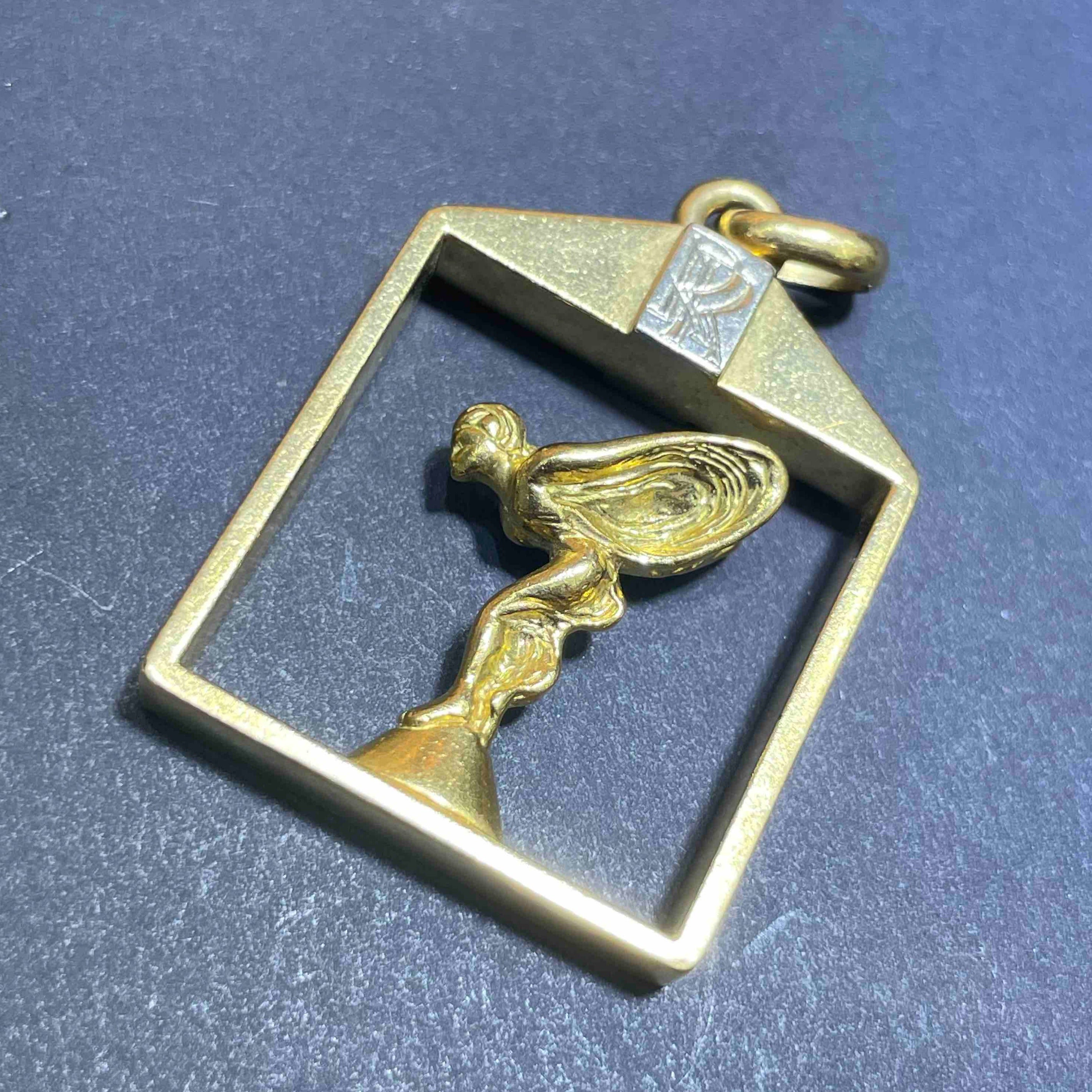 Rolls Royce Gold Pendant