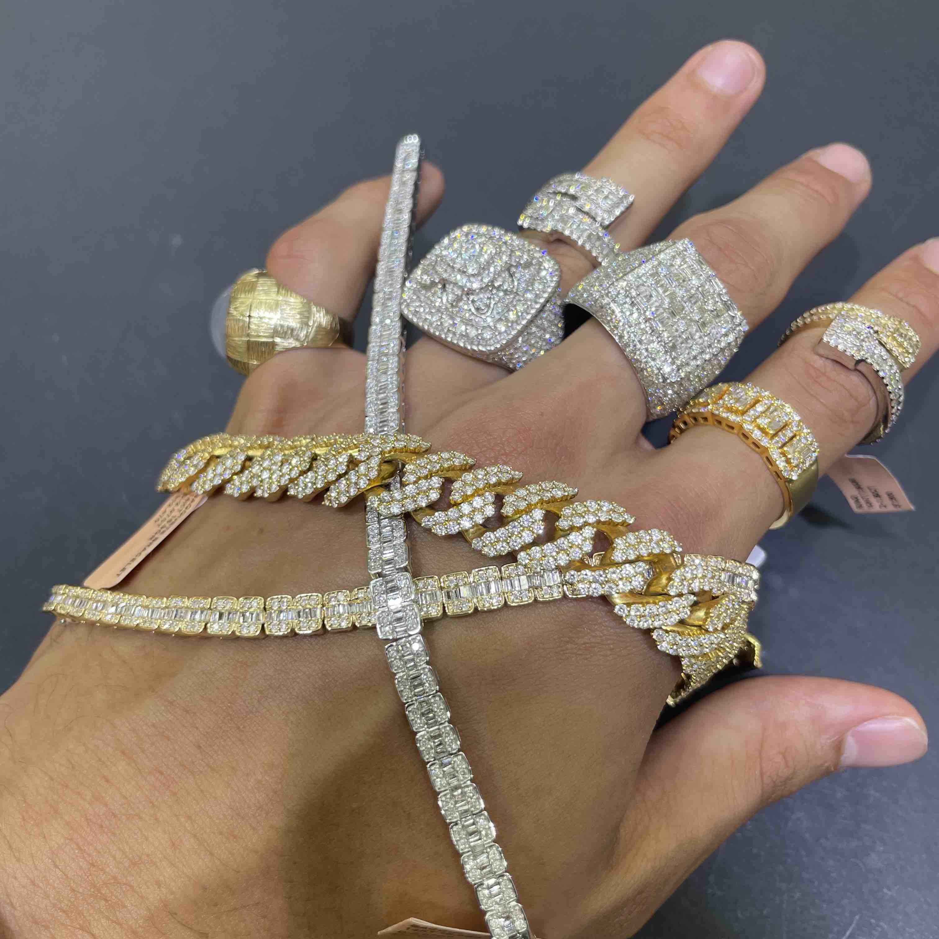 Iced Out Hip Hop Ring