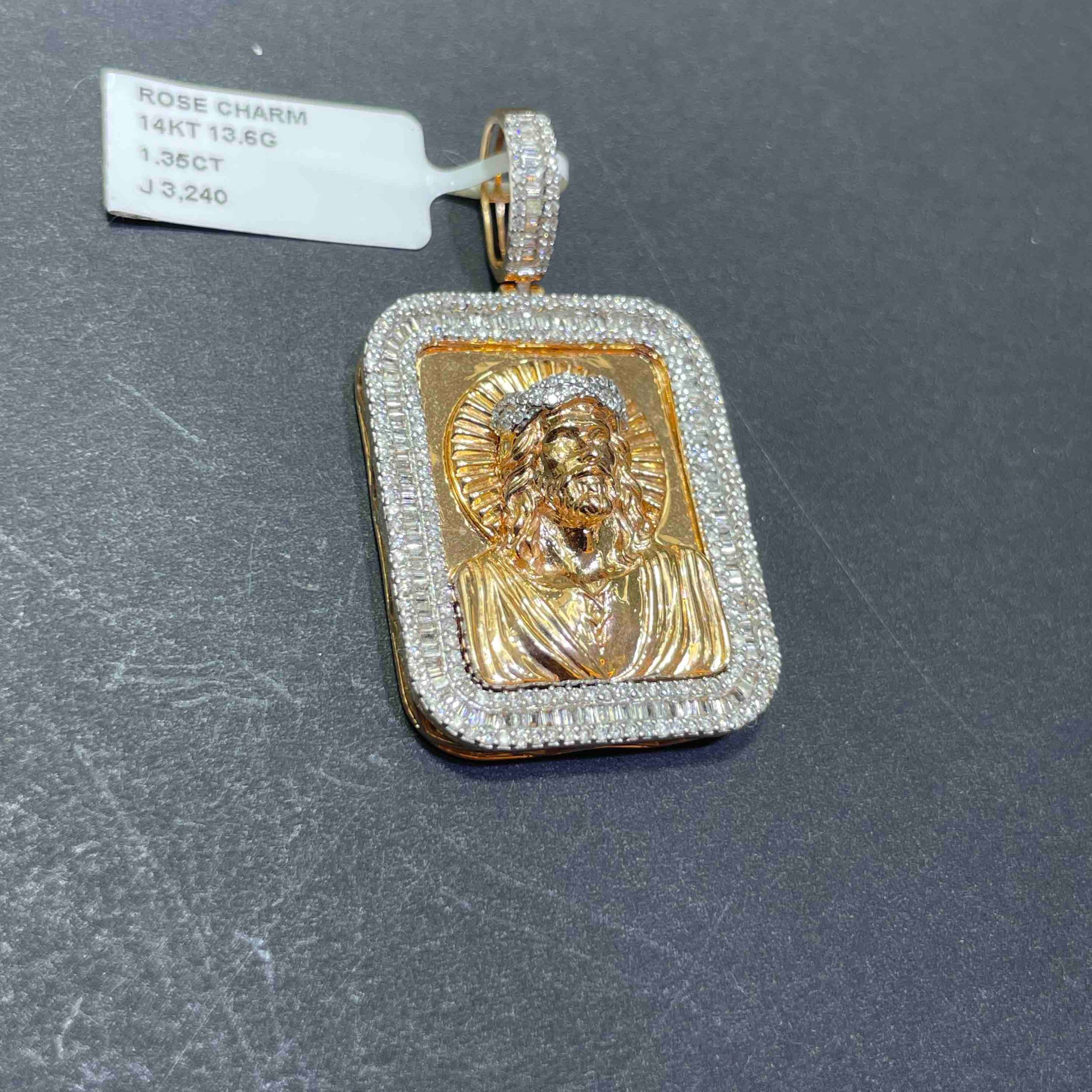 iced out pendant