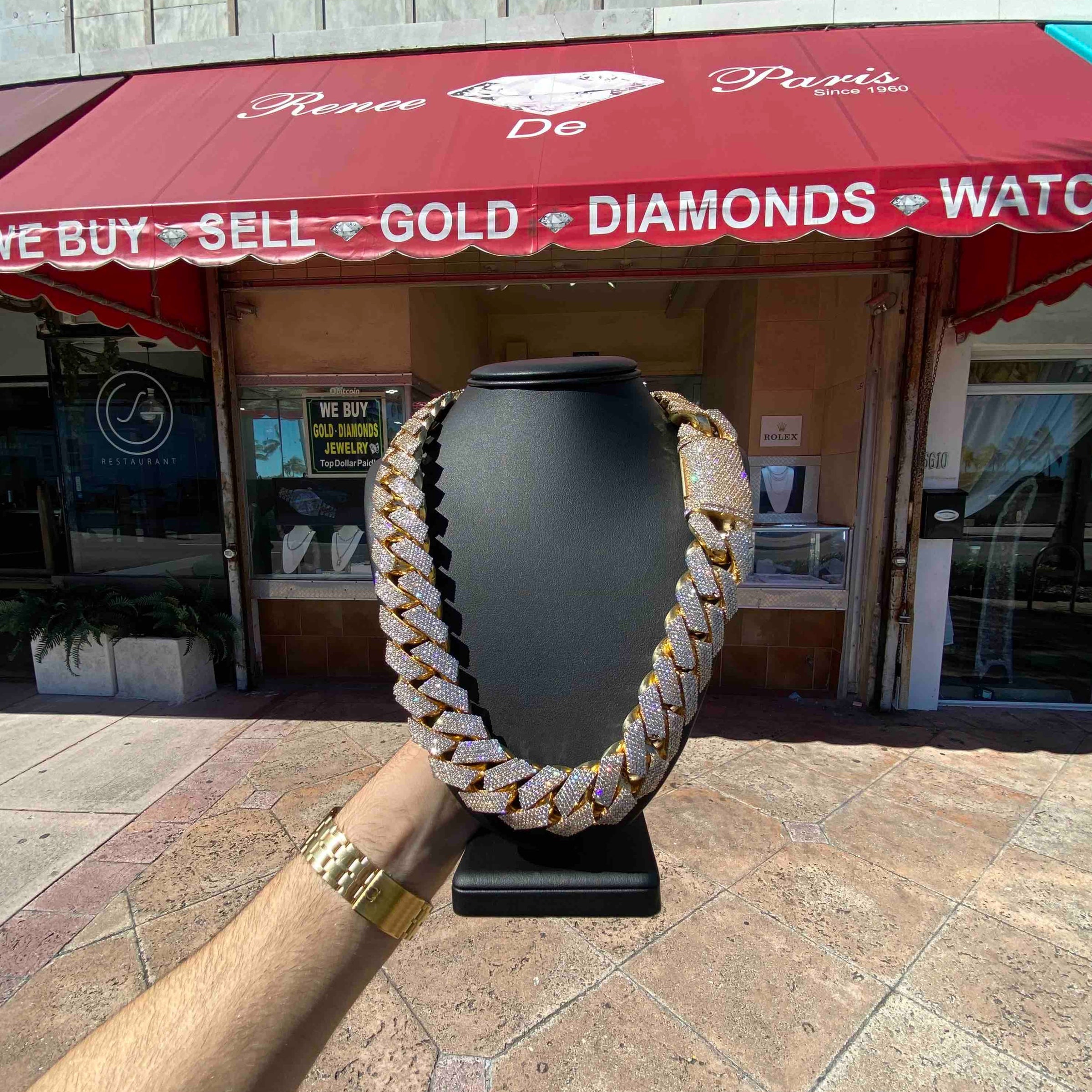 Bust Down Kilo Cuban Link Chain