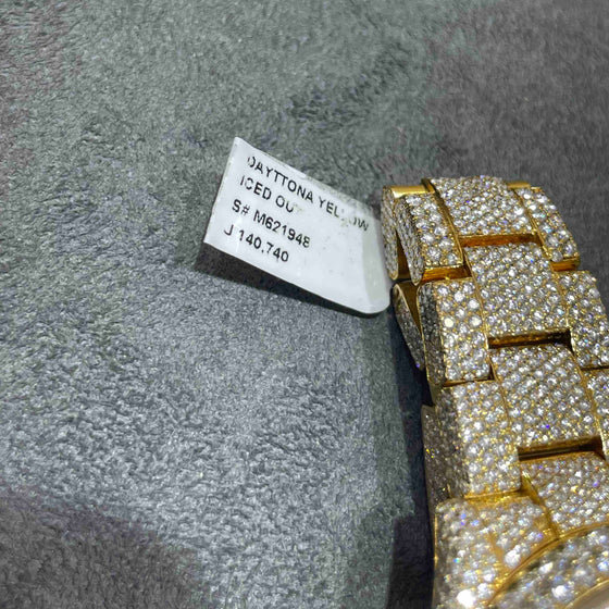 Daytona Yellow Gold Ref: 116508 gri – Diamond Club Jewelry Miami