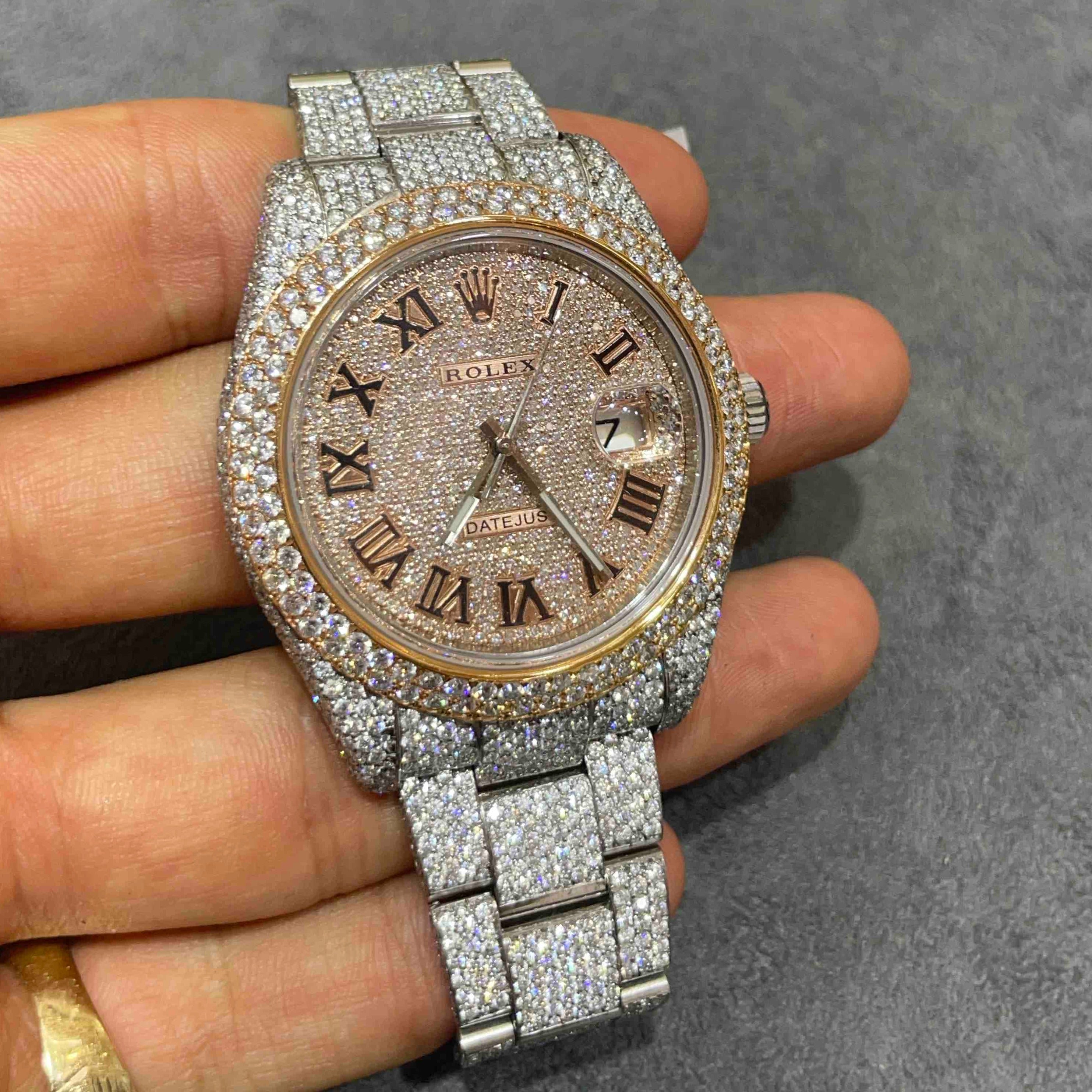 iced out rolex 2024