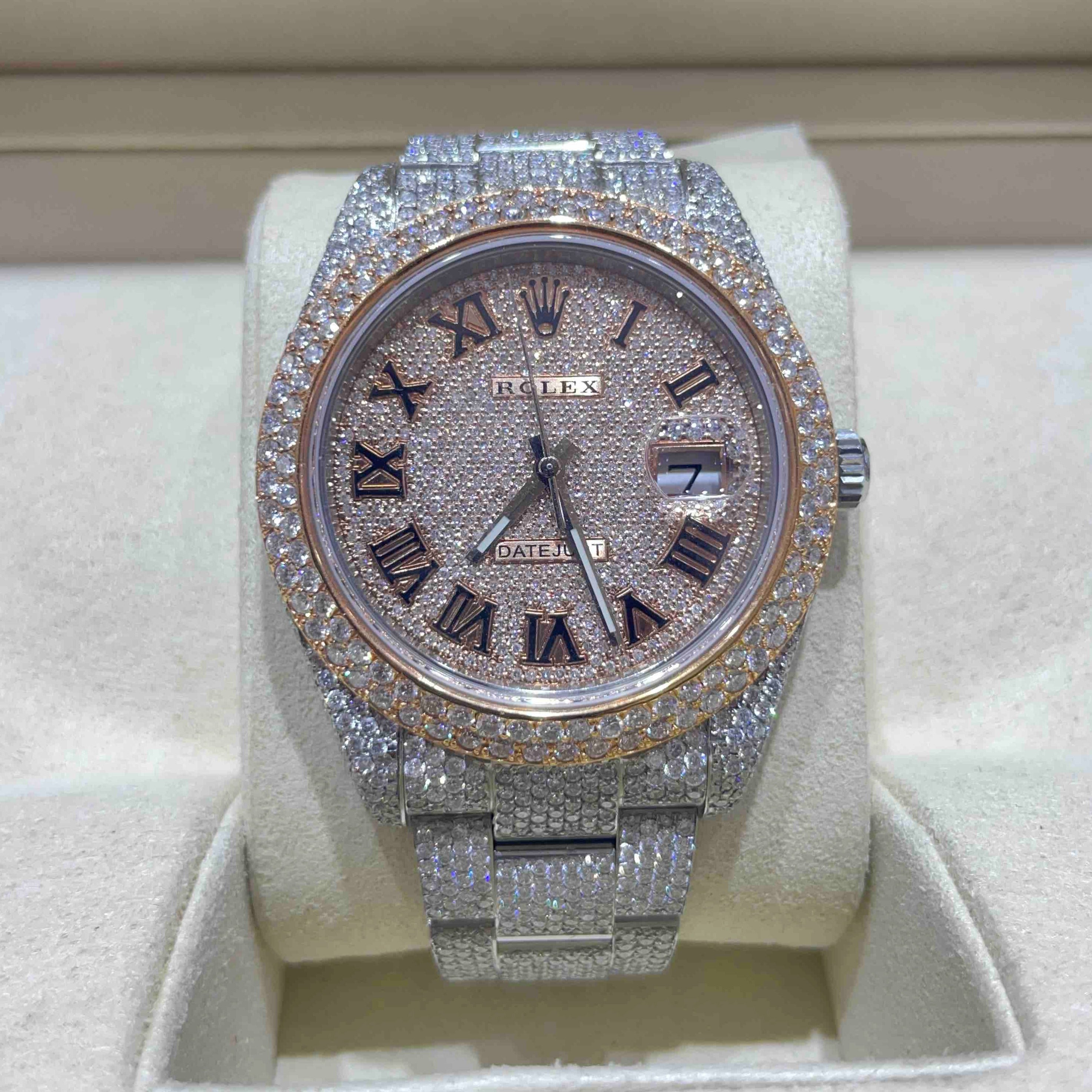 Iced Out Rolex 41mm