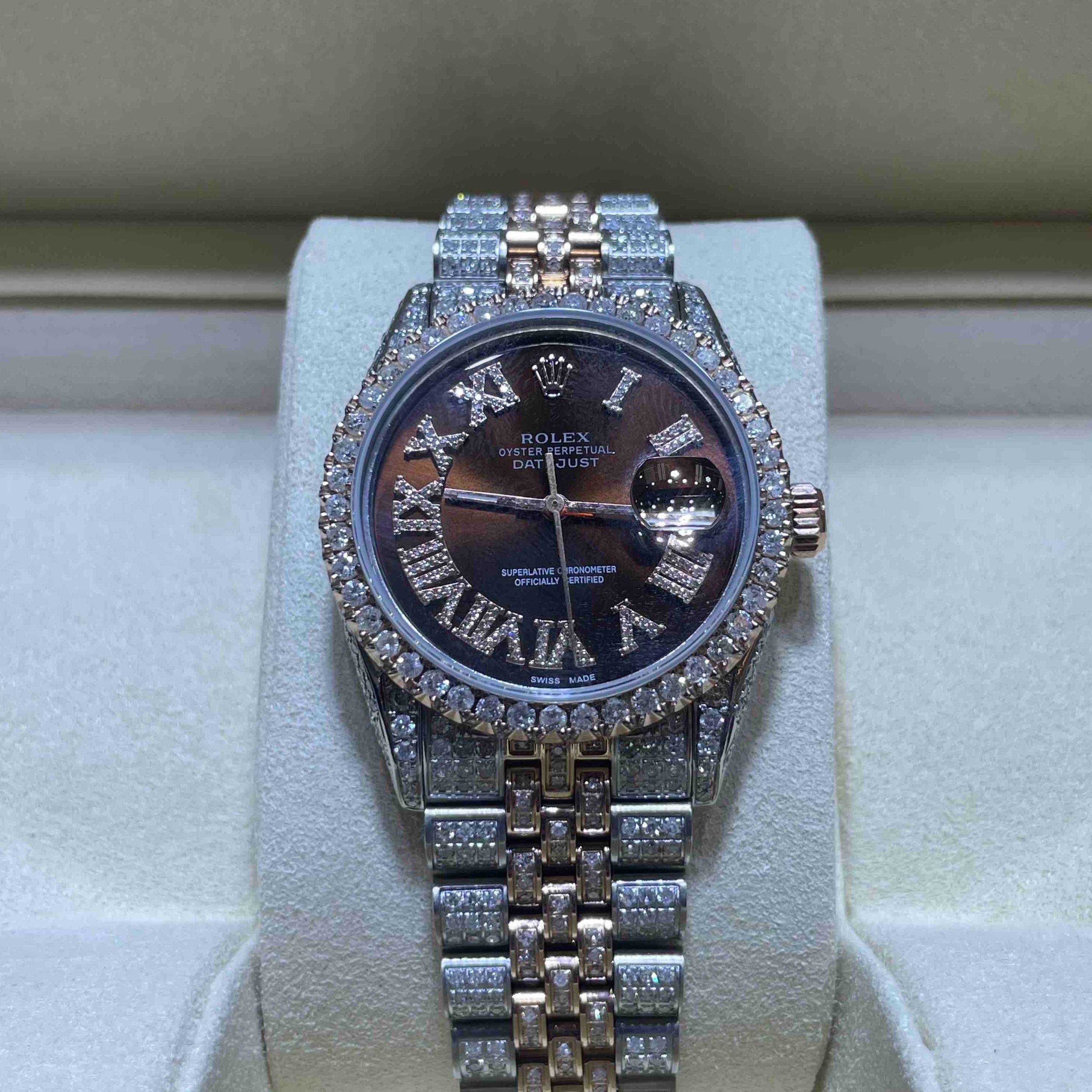 Iced Out Rolex Datejust
