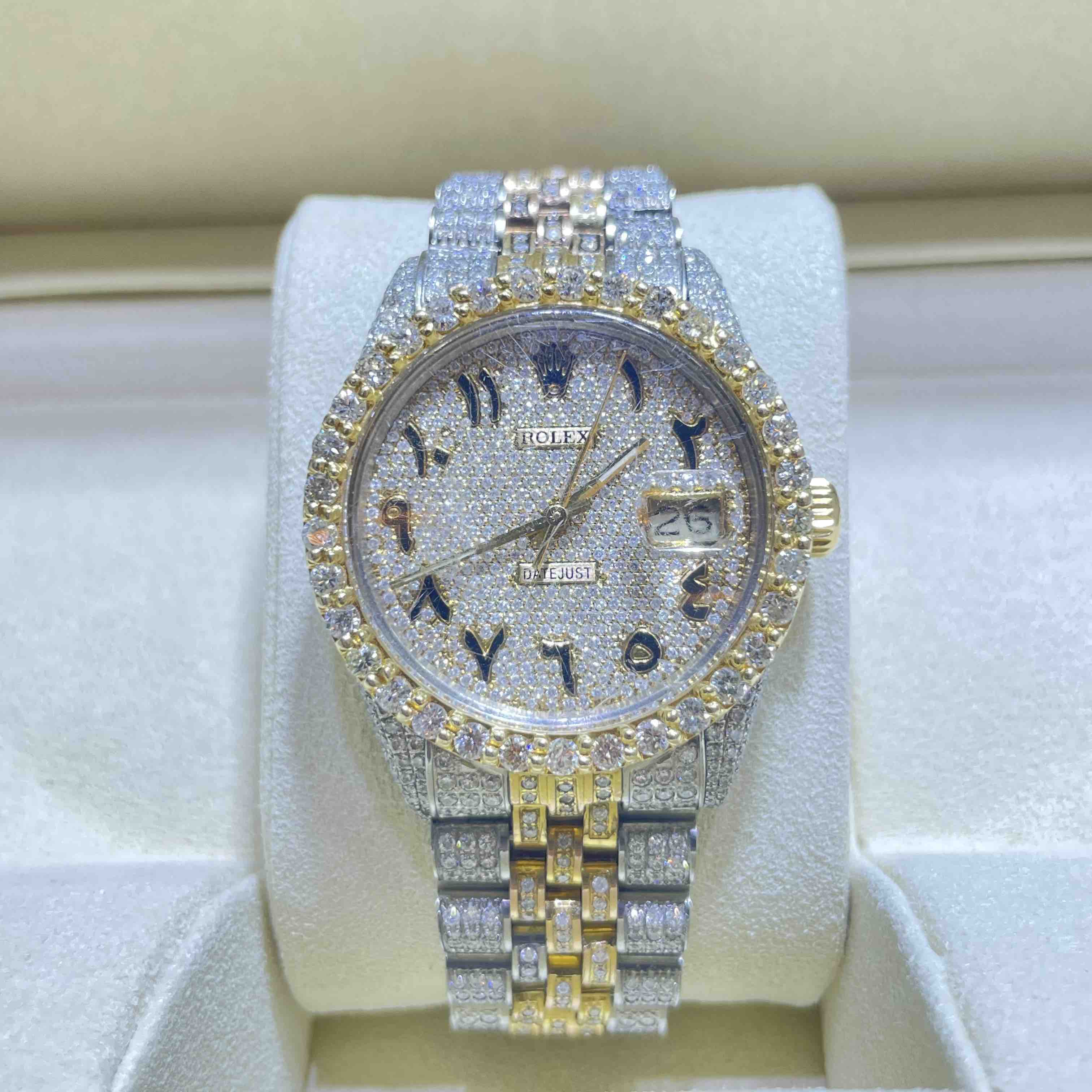 Holographic bust down clearance rolex