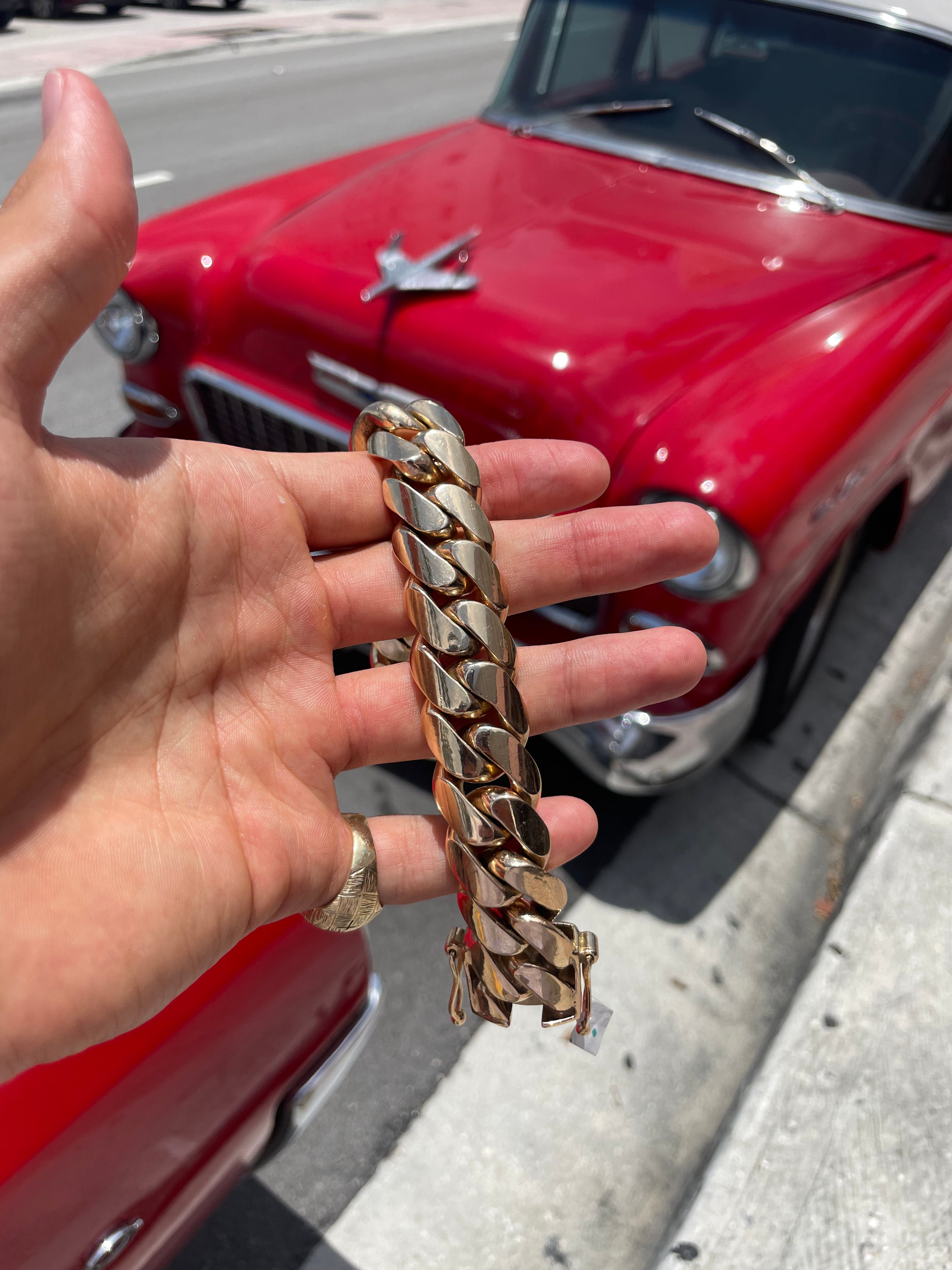 10k Miami Cuban Link Bracelet