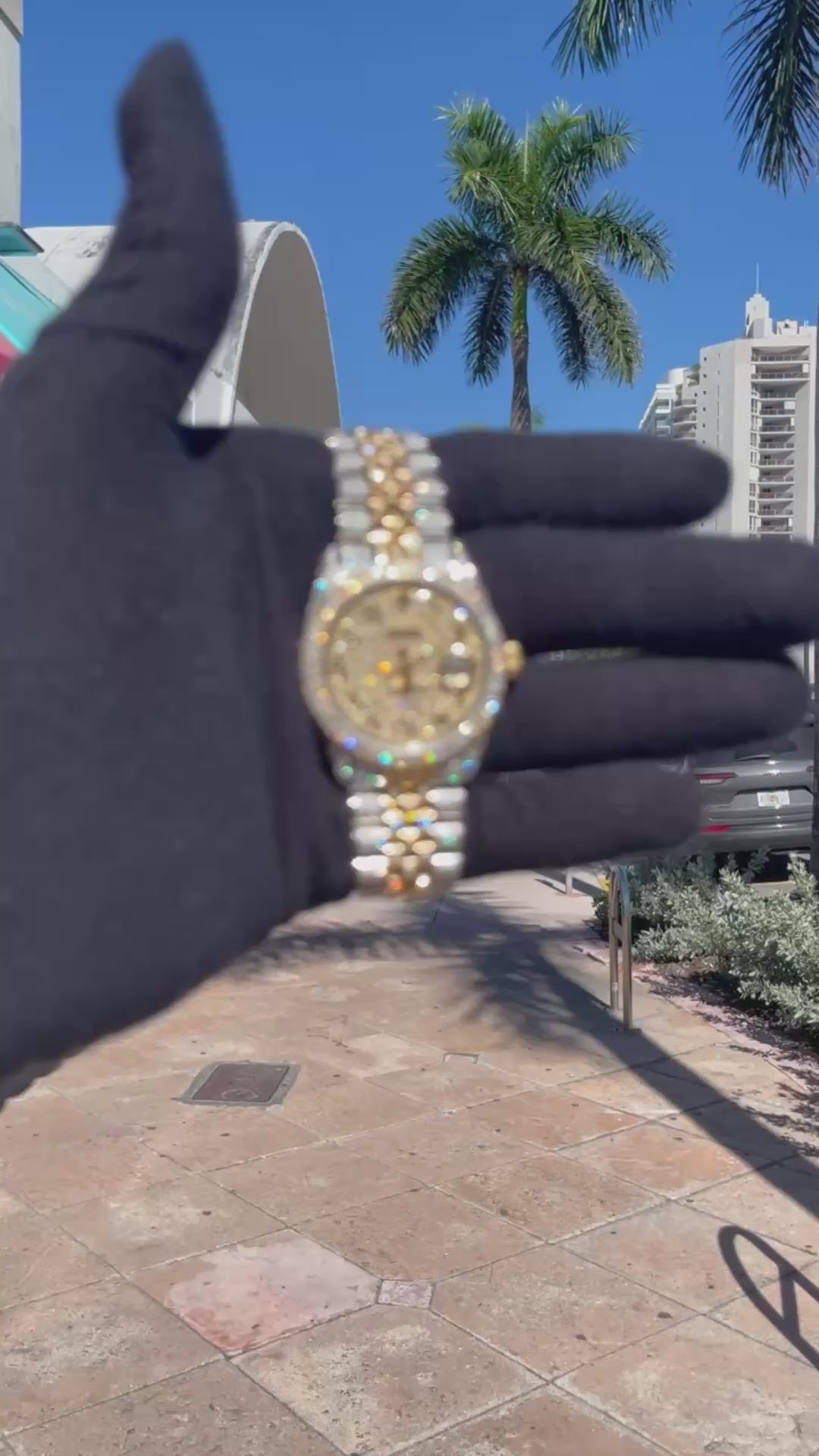 Holographic bust 2024 down rolex