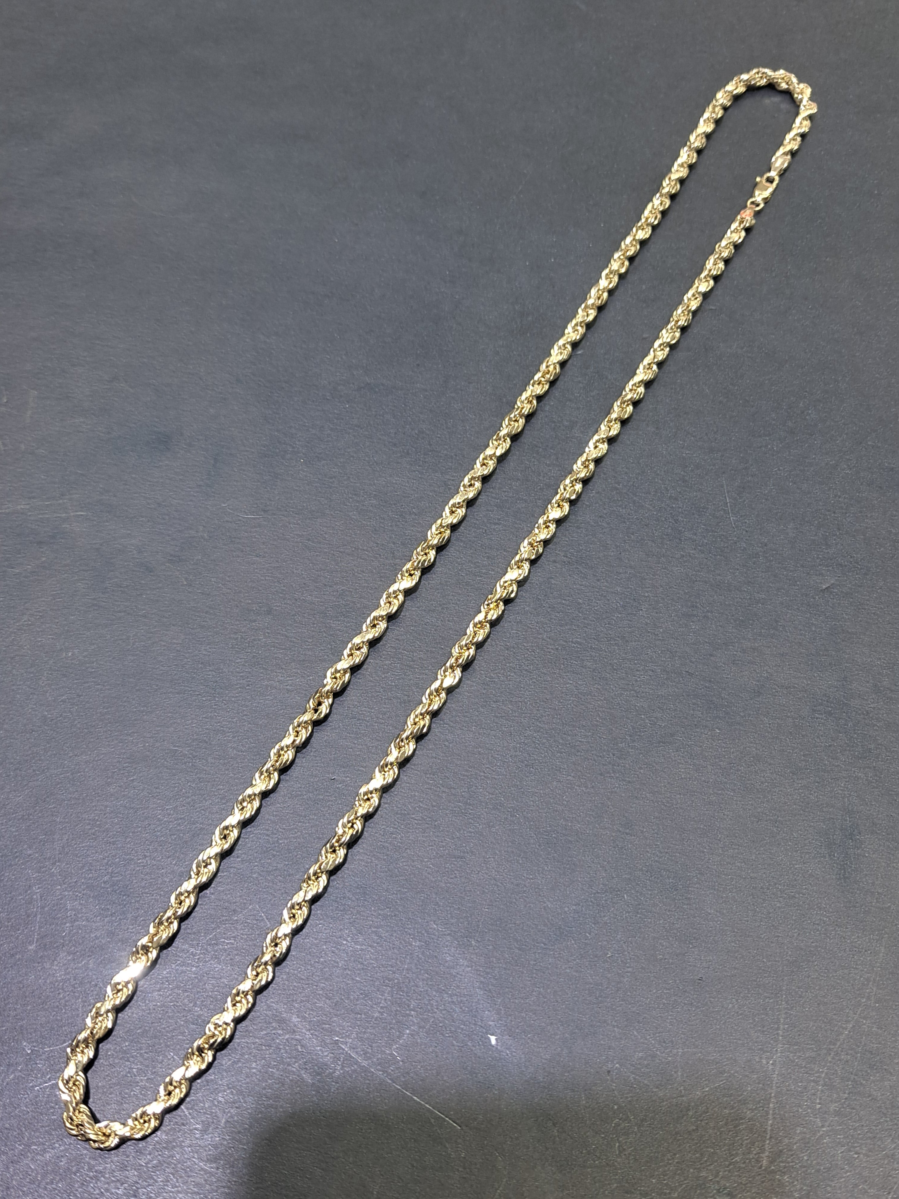 new 10k rope chain italian made