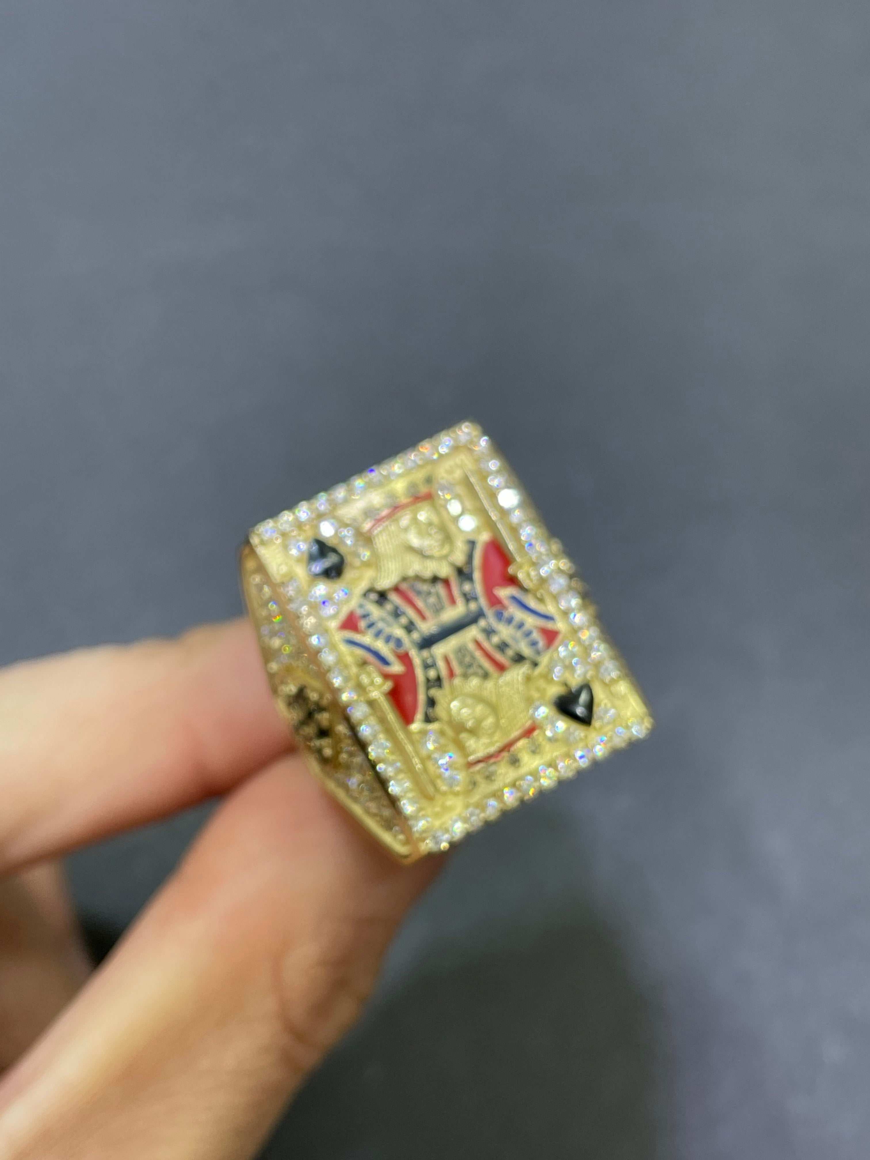 ICED OUT RingVVS1 14k