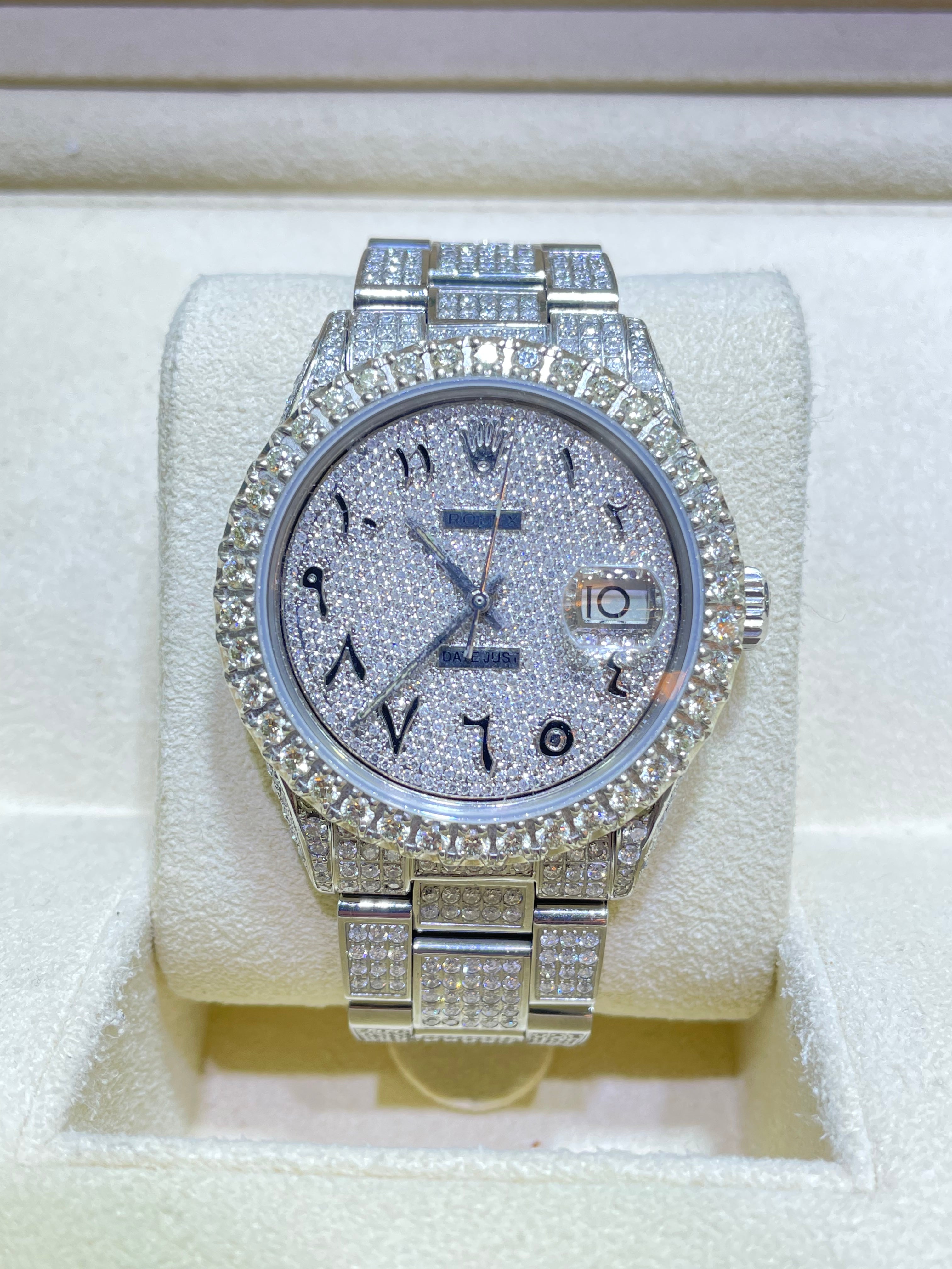 Rolex Datejust Iced Out