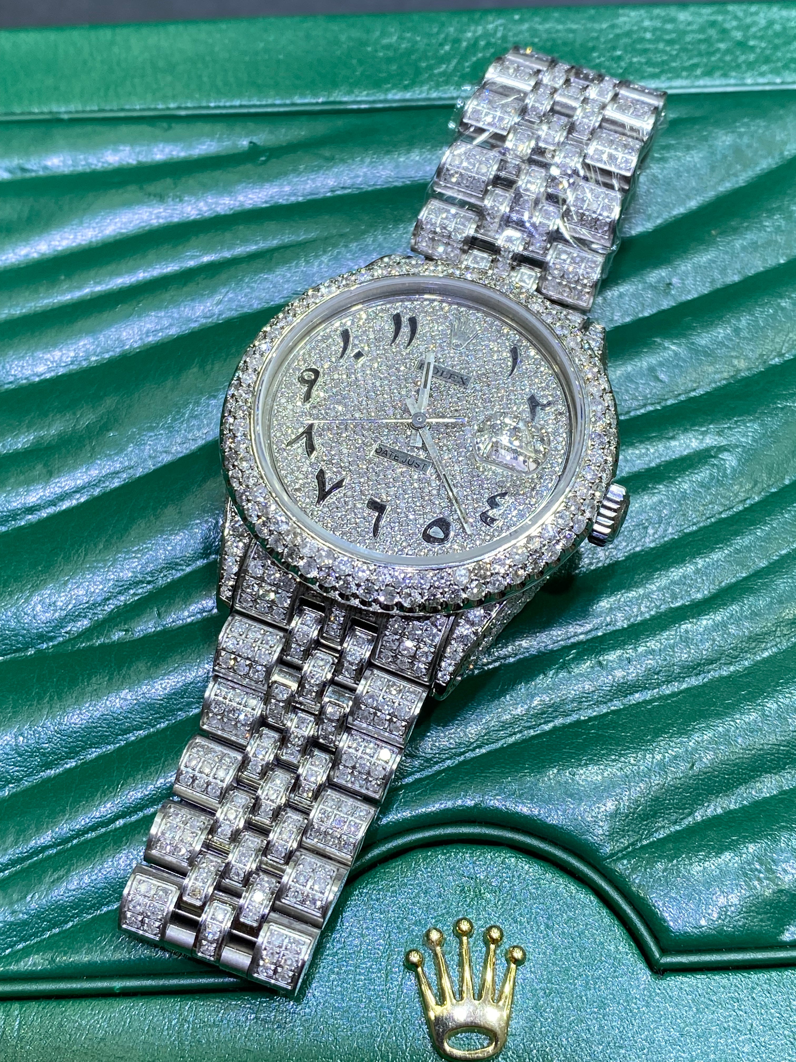 36mm DOUBLE BEZEL BUST DOWN ROLEX STAINLESS STEEL