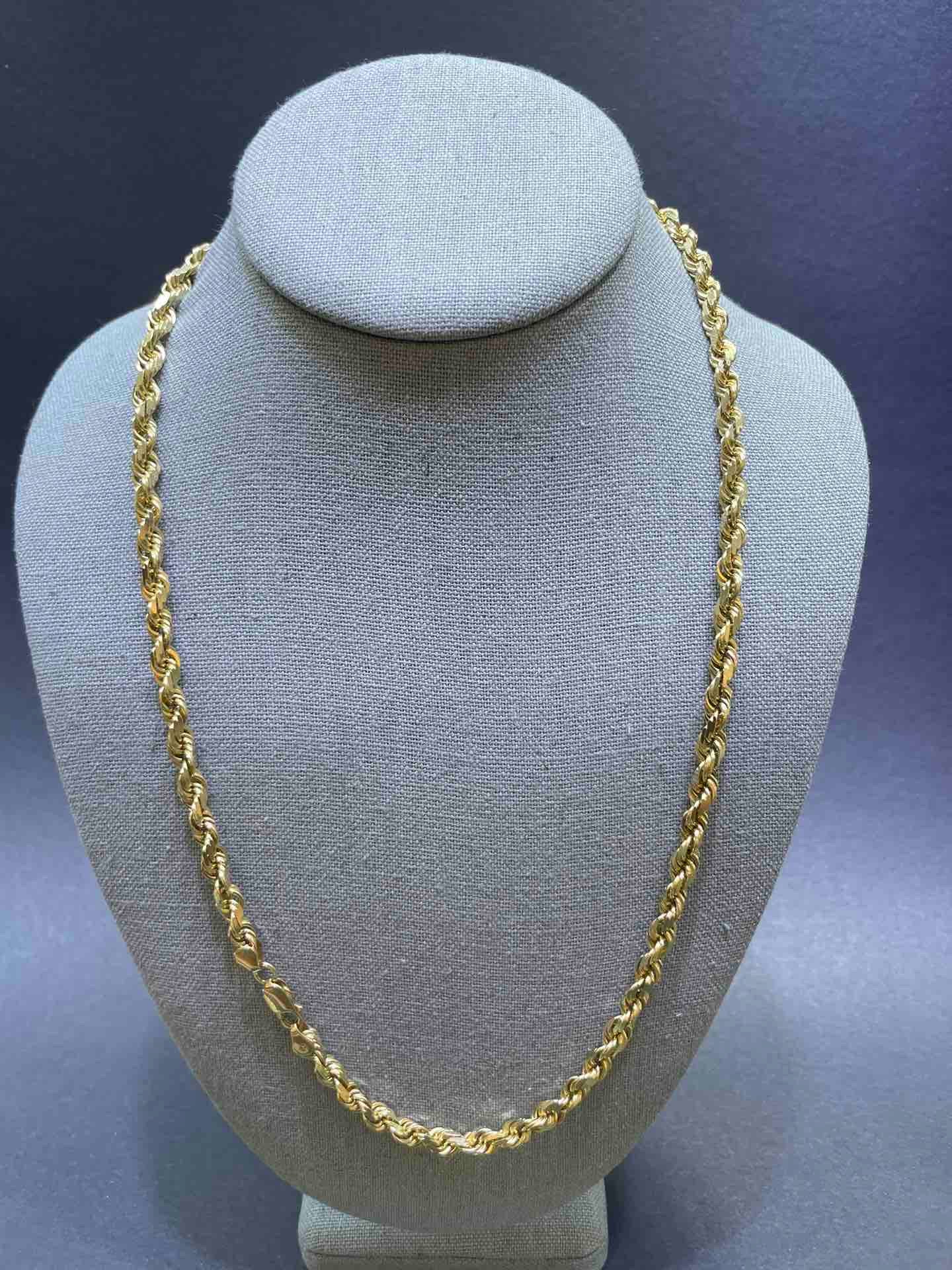 Solid ITALY Rope Chain