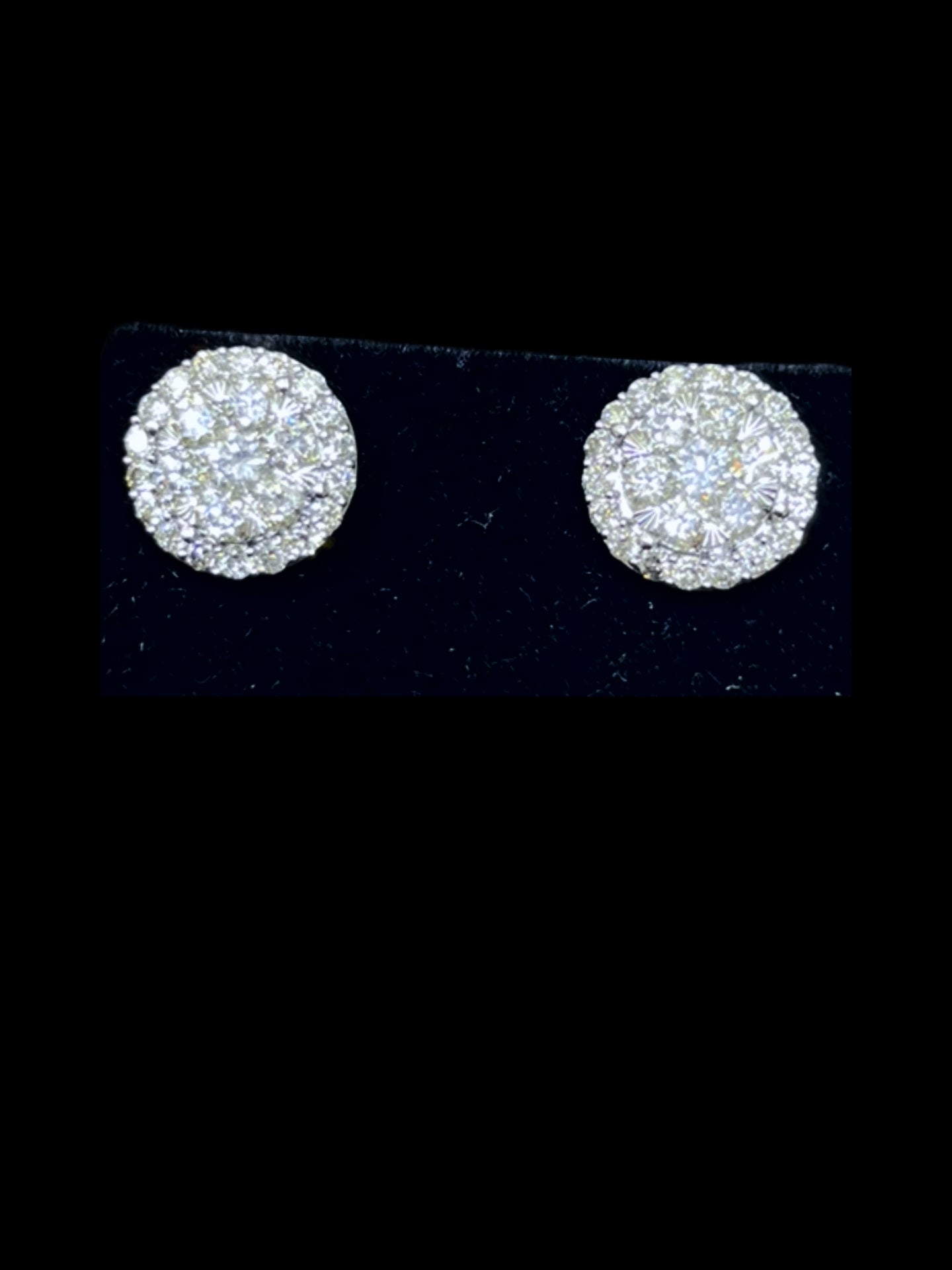 SUPER ICED EARRING STUDS 