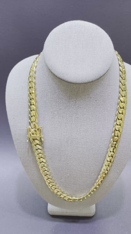 Iced Gold King Panda Pendant & 16" 18" 20" 24" Iced  Cuban Choker Chain Necklace