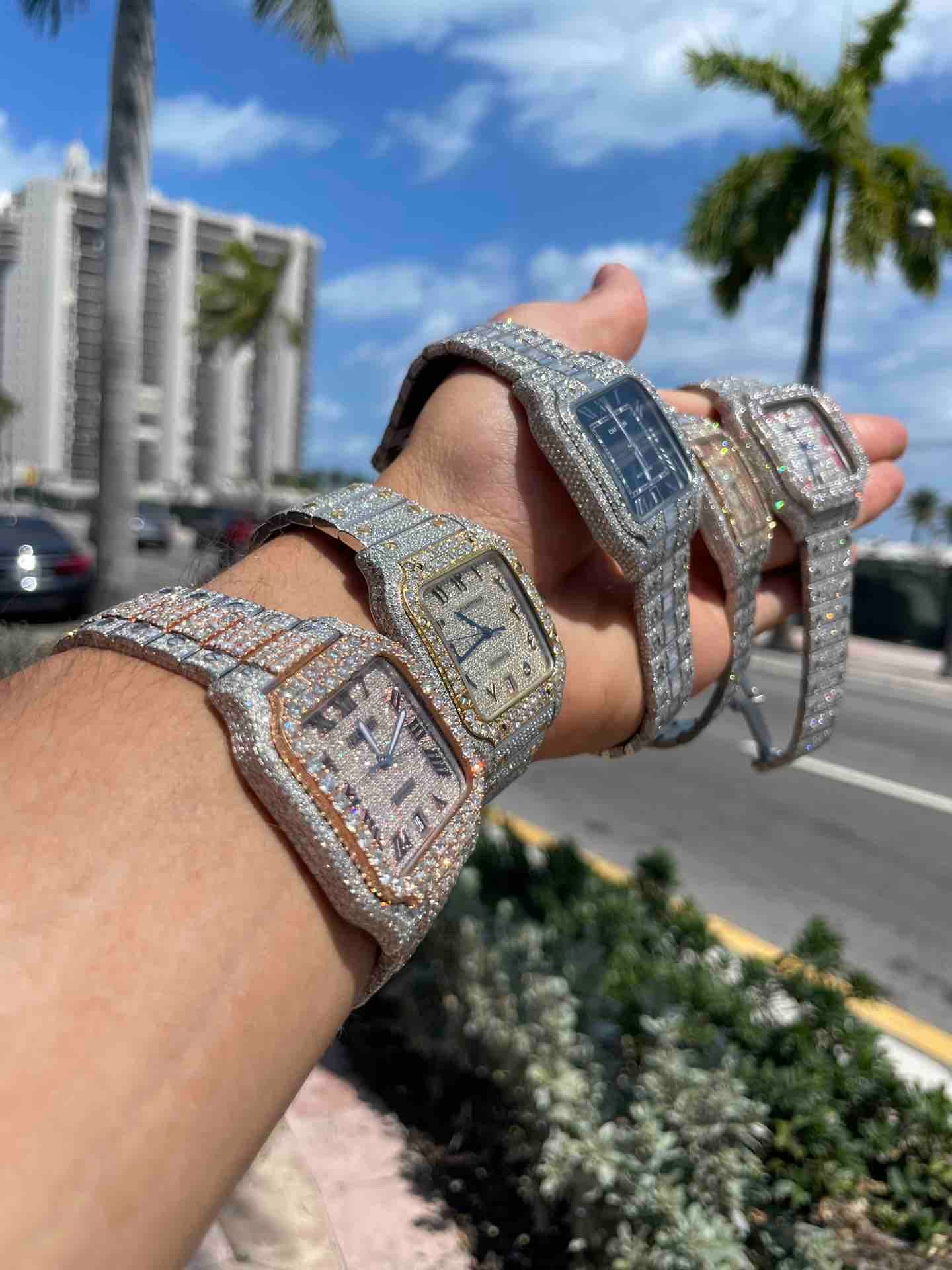 Bust Down Watches